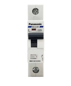 BBD1251CHHV MCB 1P 25A 10kA 240VAC Panasonic