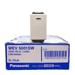Công tắc điện 1 chiều Panasonic WEV5001SW