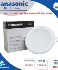 Đèn LED âm trần Panasonic 3 màu ánh sáng