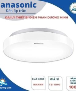 Đèn LED ốp trần cảm biến chống thấm Panasonic