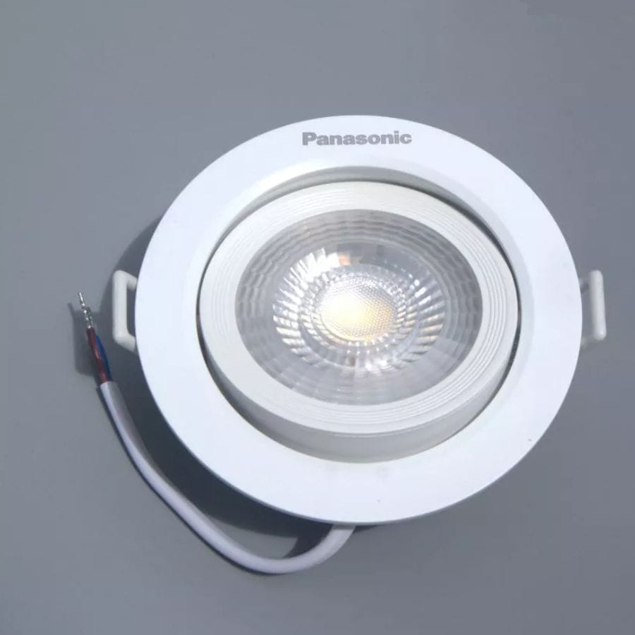 Đèn âm trần Panasonic chỉnh góc, tròn Đèn âm trần Panasonic chỉnh góc, tròn