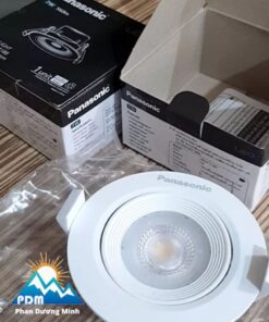 Đèn led âm trần xoay góc Panasonic 7W