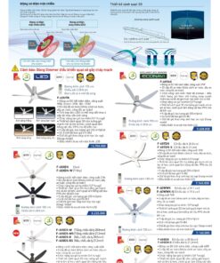 Giá quạt trần 5 cánh Panasonic điều khiển từ xa