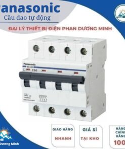 MCB 4P 50A 10kA 415VAC Panasonic BBD4504CHHV