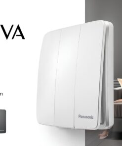 Bộ 3 công tắc 1 chiều Panasonic dòng Minerva