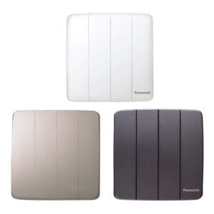 Bộ 4 công tắc 1 chiều Minerva Panasonic