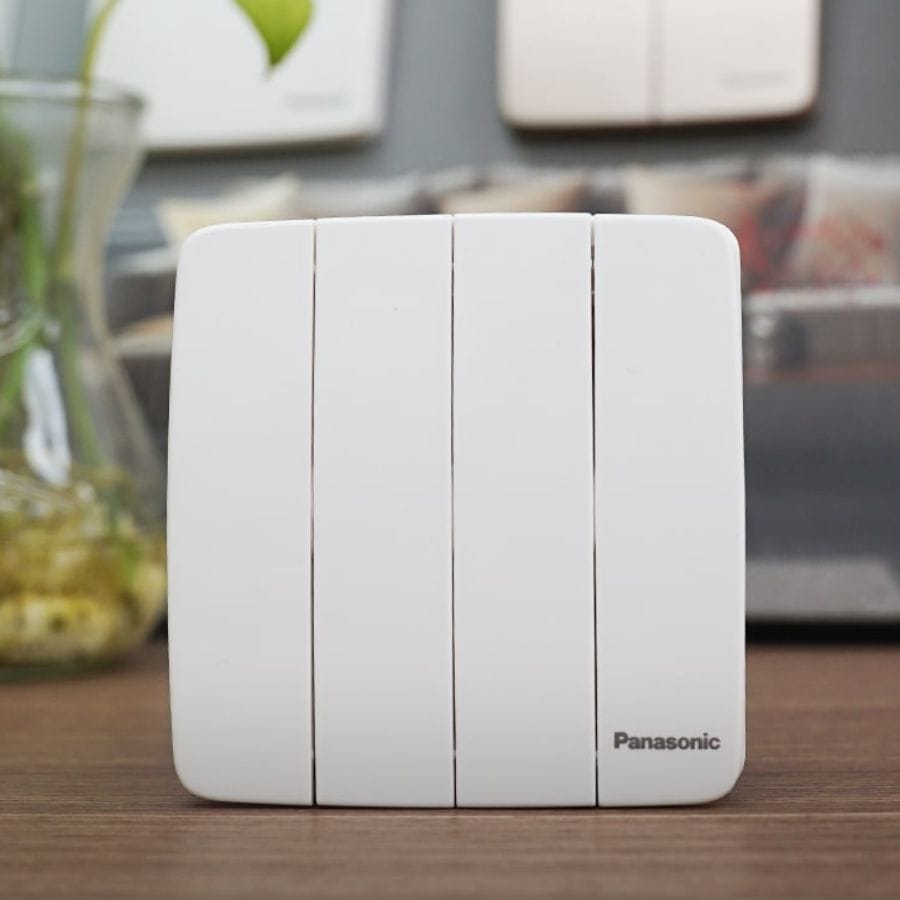 Bộ 4 công tắc 1 chiều Panasonic WMT507-VN 16A