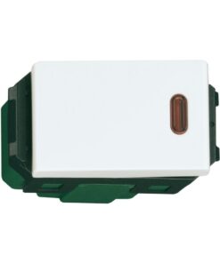 Công tắc D 2 tiếp điểm Panasonic WEV5033-7SW có đèn báo