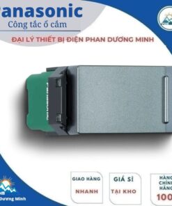 Công tắc Panasonic Halumie WEVH5531MYHK 1 chiều loại nhỏ, xám ánh kim