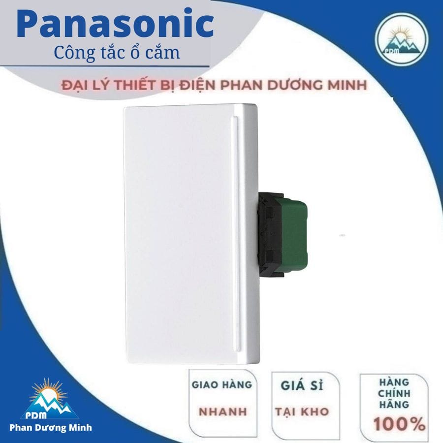 Công tắc đơn 1 chiều loại lớn Panasonic WEVH5511K