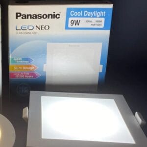 Đèn LED âm trần vuông 9W Panasonic Neo Slim