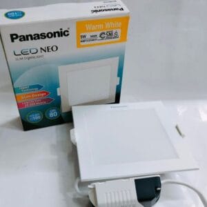Đèn âm trần vuông 9W Panasonic Neo Slim