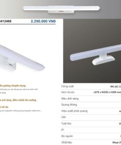Giá đèn gương Panasonic chính hãng