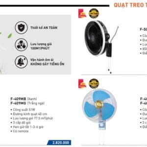 Giá quạt treo tường Panasonic chính hãng