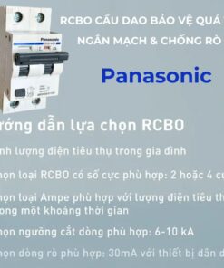 Hướng dẫn chọn RCBO