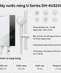 Máy nước nóng Panasonic DH-4US1VW