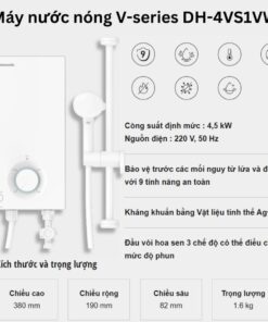 Máy nước nóng trực tiếp Panasonic DH 4VS1VW