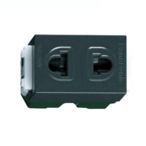 Ổ cắm đơn 2 chấu Panasonic WEV1081H cắm nhanh
