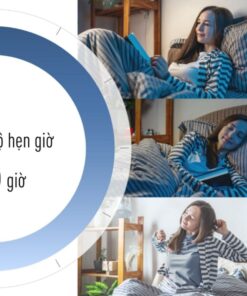 Quạt cây Panasonic tích hợp đèn ngủ F-407WGO hẹn giờ thông minh