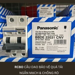 RCBO Panasonic BBDE22031CNV 20A 2P