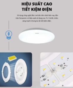 Đèn LED ốp trần Panasonic tiết kiệm điện