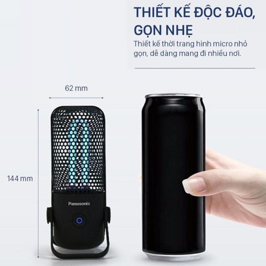 Đèn UV diệt khuẩn Panasonic SJD2501Y88 2.5W gọn nhẹ