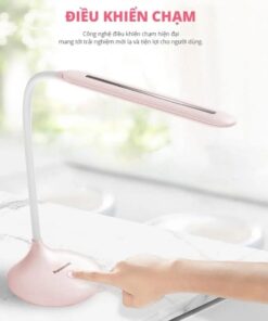 Đèn học Panasonic HH-LT0222P19L hồng pin sạc