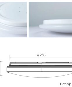 Đèn trần Panasonic 3G Mini 18W